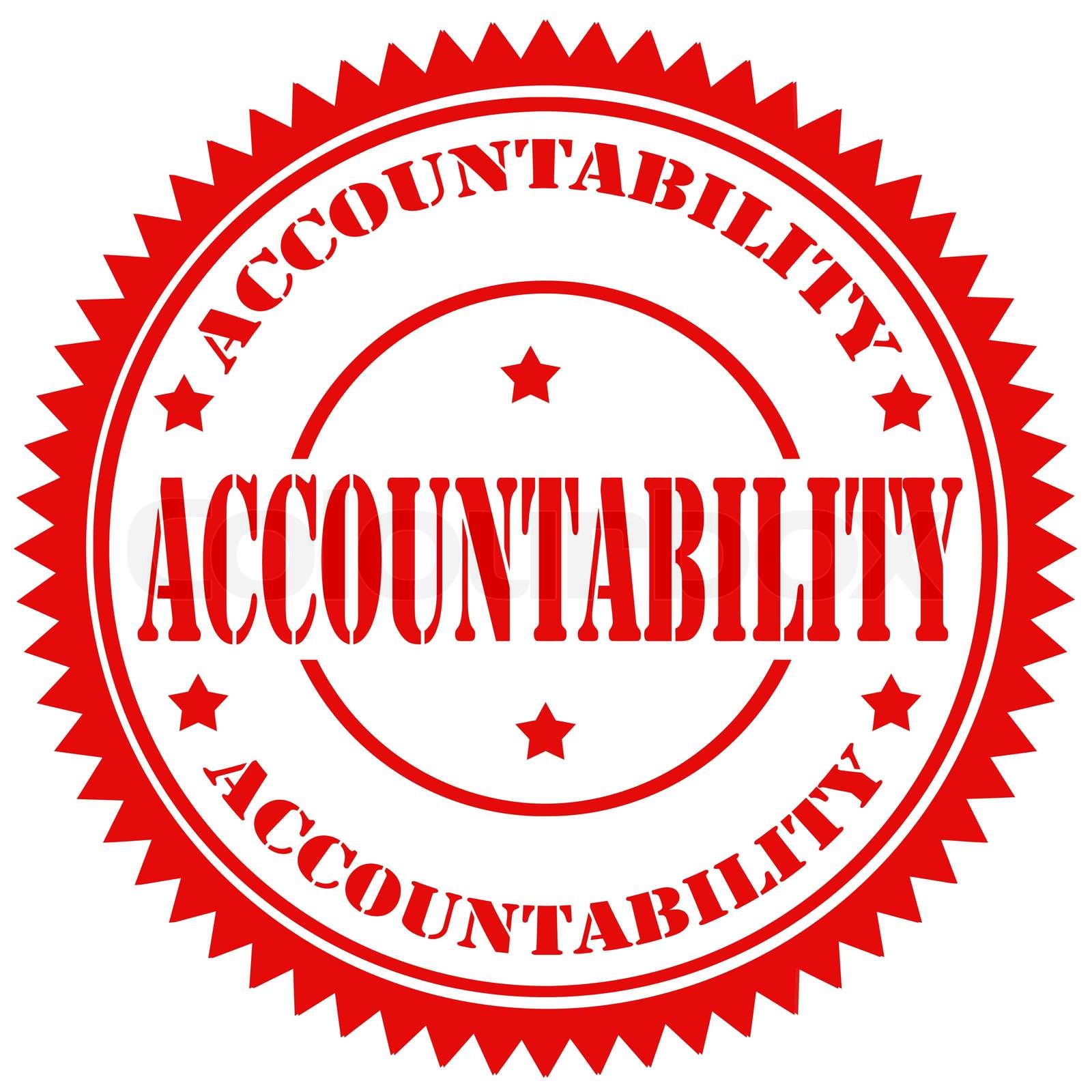 Accountability-stamp | Stock vector | Colourbox