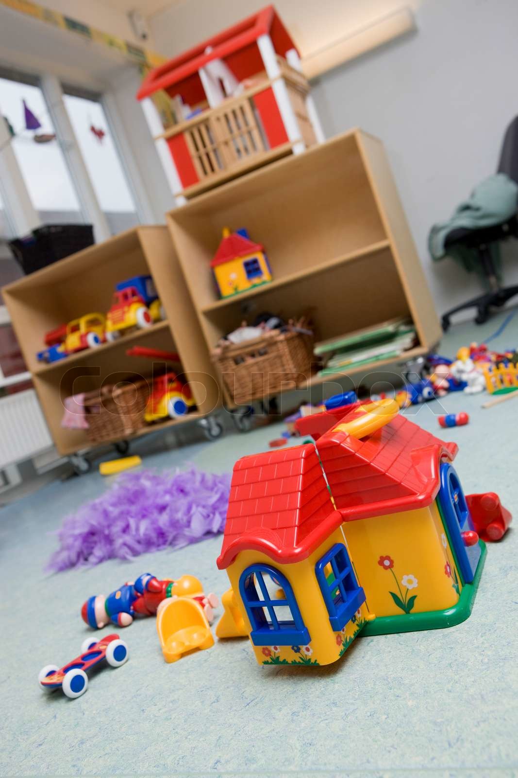 Toys in a kindergarten | Stock image | Colourbox