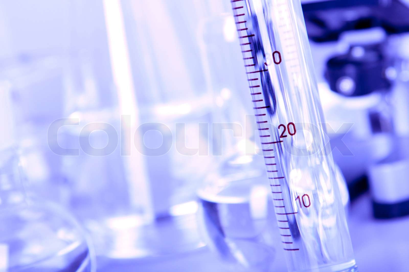 Laboratory stuff | Stock image | Colourbox