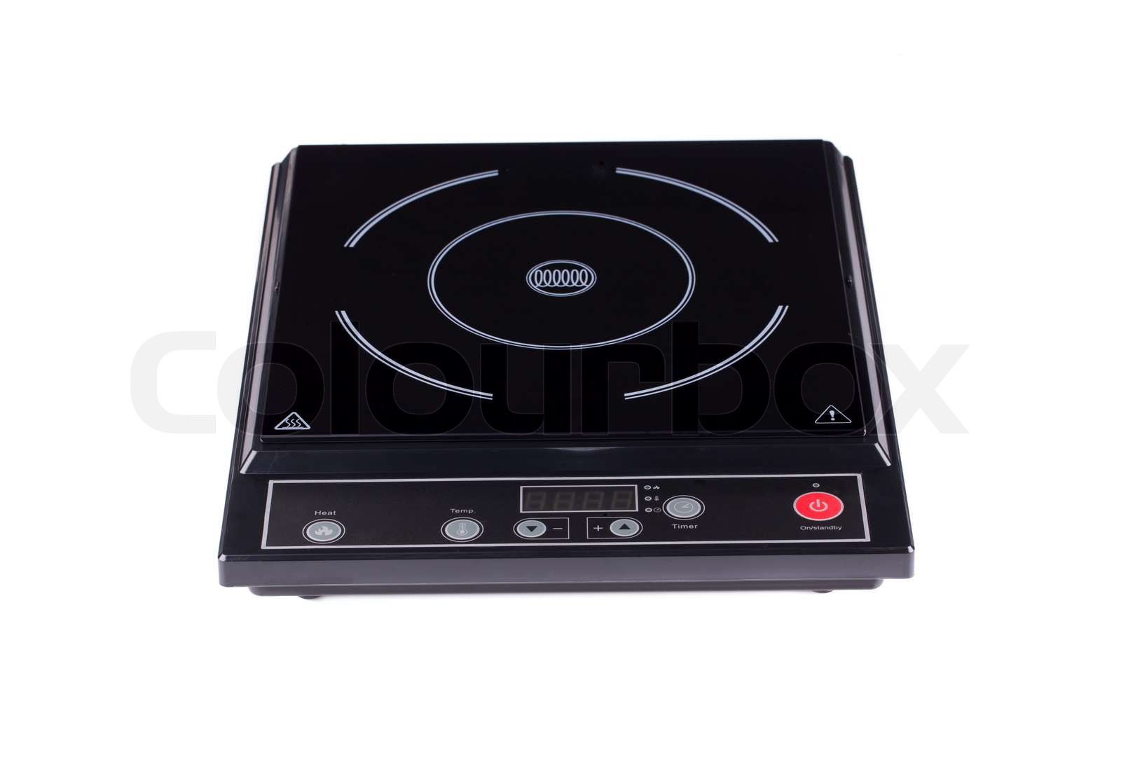 Electric burner on stove | Stock image | Colourbox