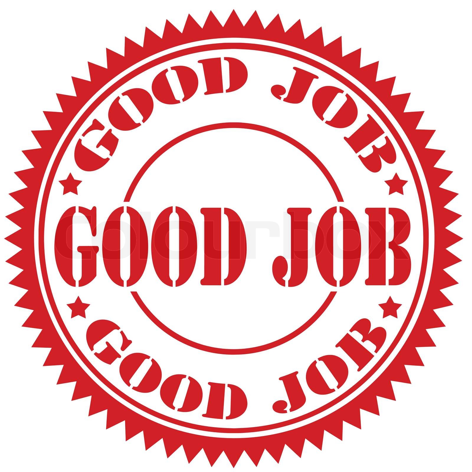 Good Job-stamp | Stock vector | Colourbox