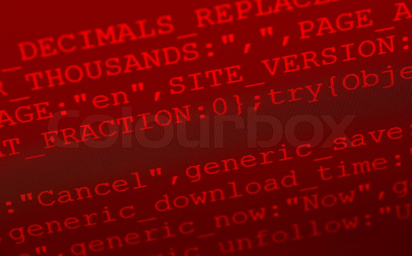 Html codes stock image colourbox