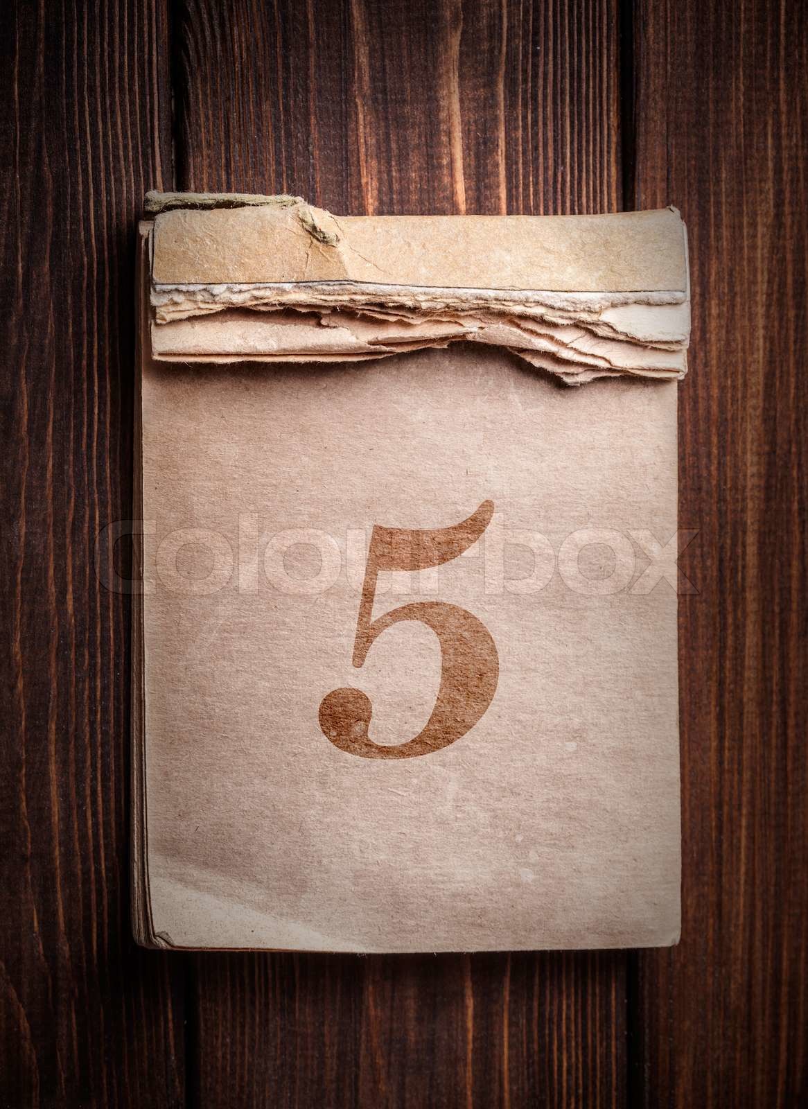 Old calendar | Stock image | Colourbox