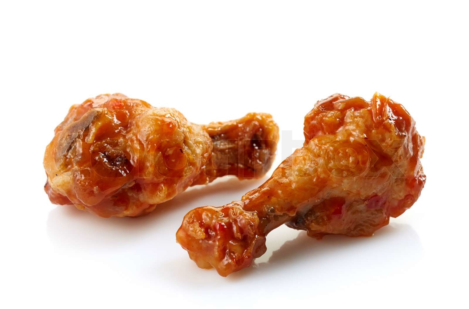 fried chicken wings with sweet chili sauce | Stock image | Colourbox