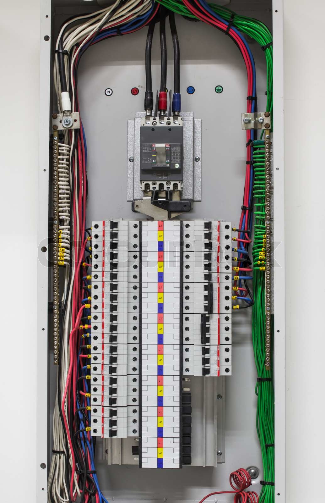 electrical cabinets | Stock image | Colourbox