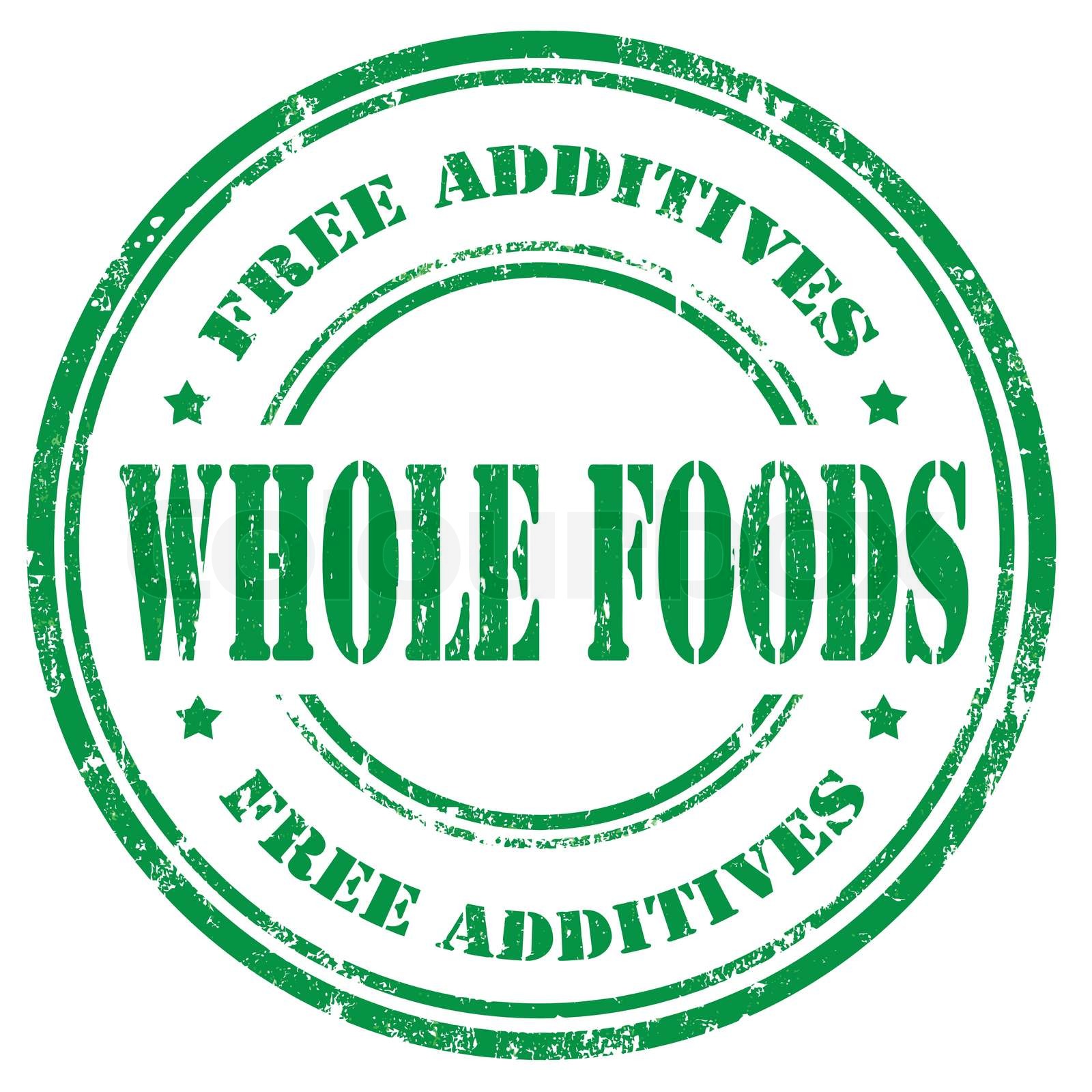 Whole Foodsstamp Stock vector Colourbox