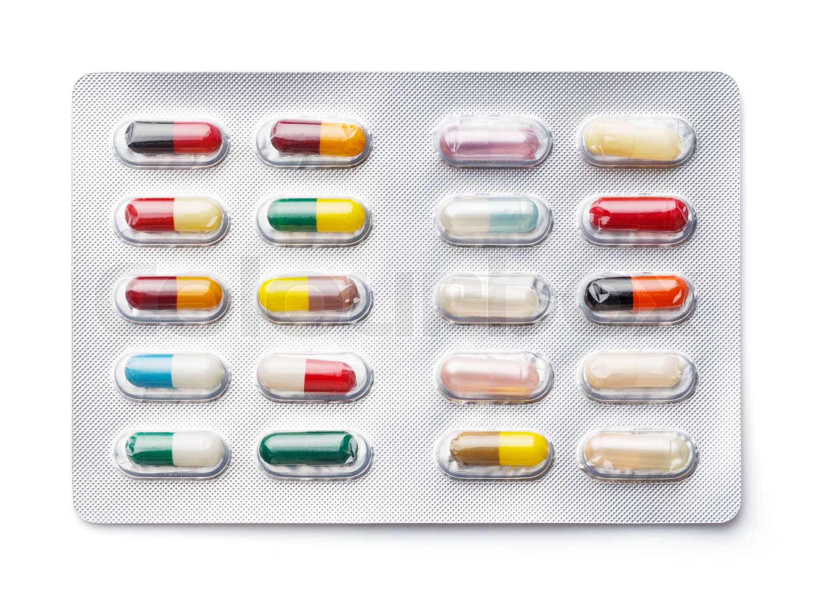 Medizin-Kapseln | Stock Bild | Colourbox