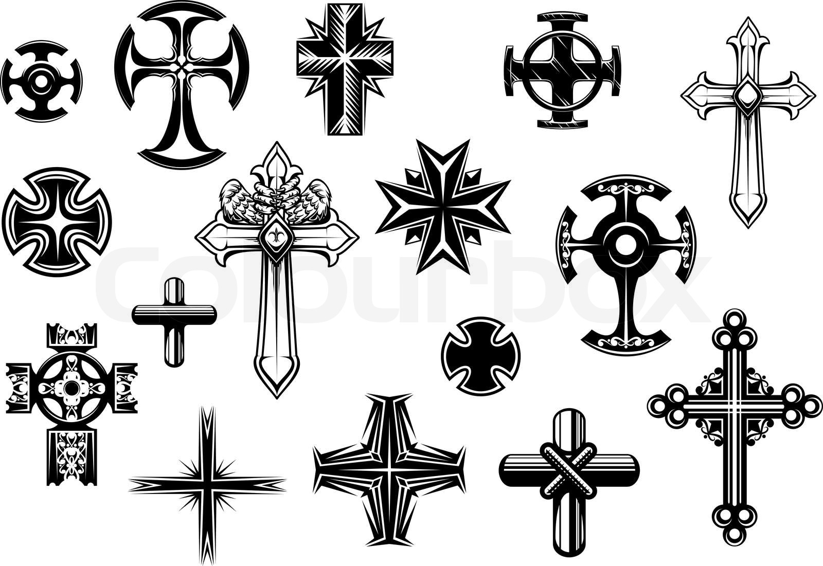 religiøs, jesus, keltisk | Stock vektor | Colourbox