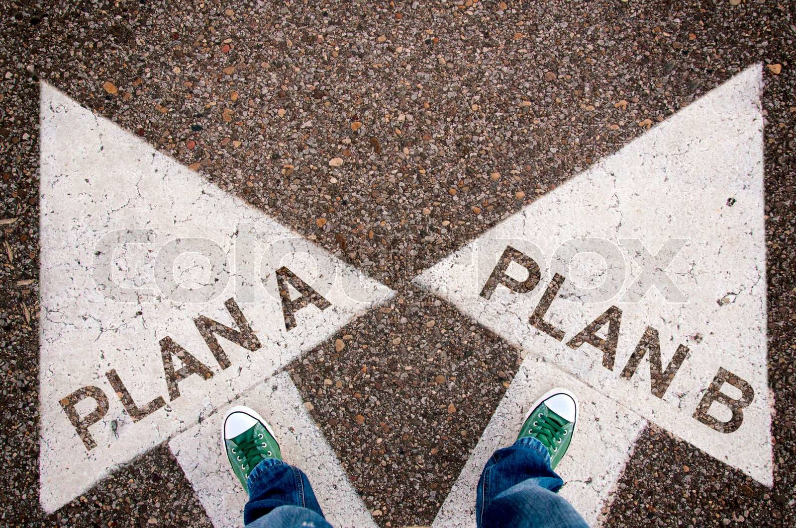 WHAT IS PLAN A AND PLAN B visual data 2