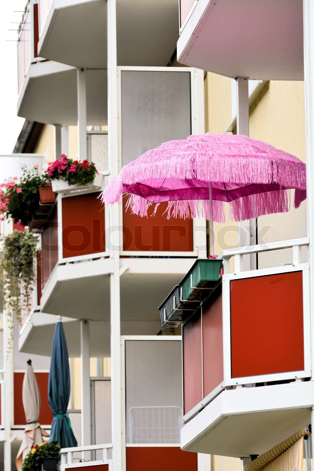 Balconies | Stock image | Colourbox