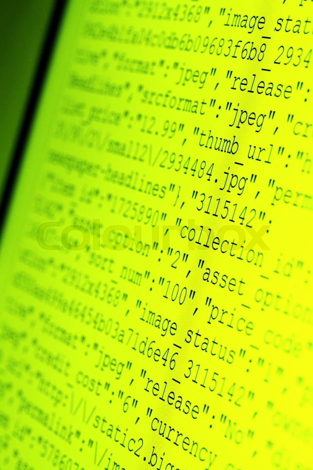 HTML codes | Stock image | Colourbox