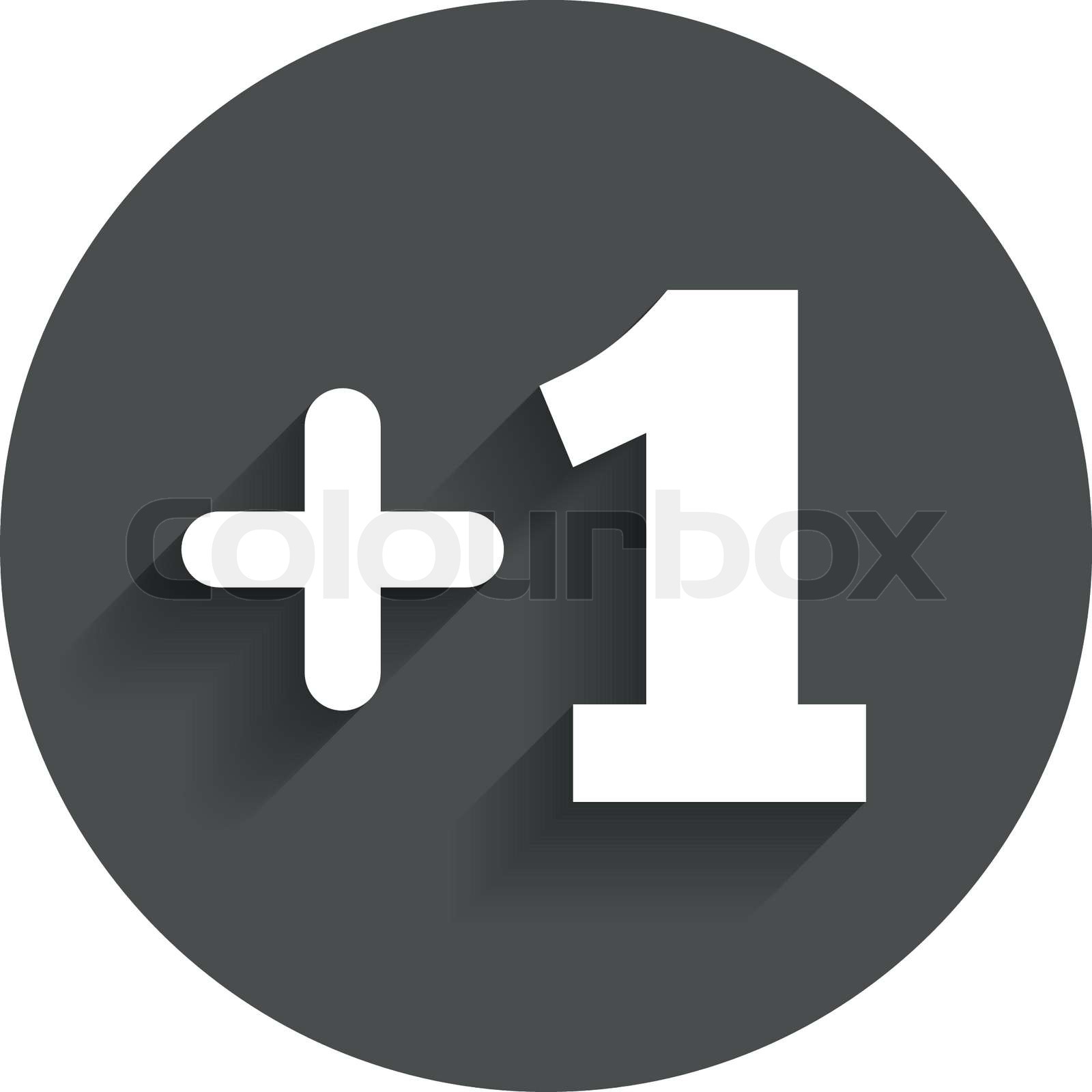 Außerdem ein Zeichen. Fügen Sie ein Symbol. StockVektor Colourbox