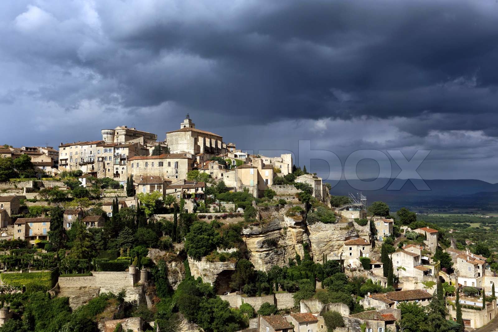 Gordes | Stock image | Colourbox