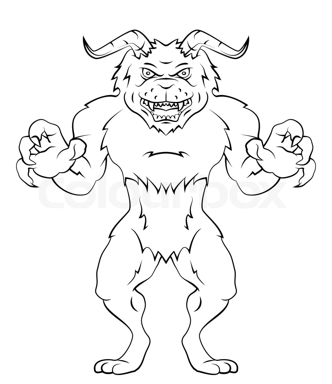 Monster Horn | Stock vector | Colourbox