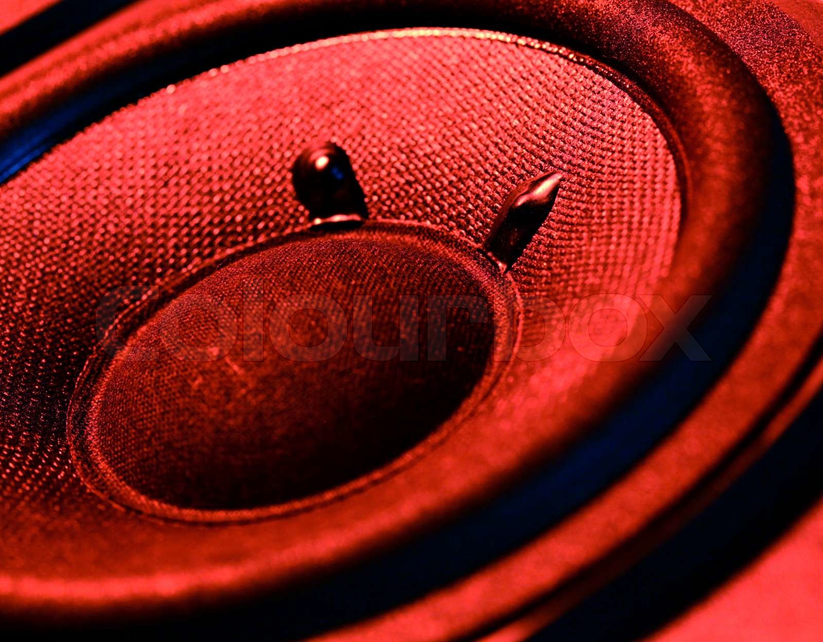 woofer Stock image Colourbox