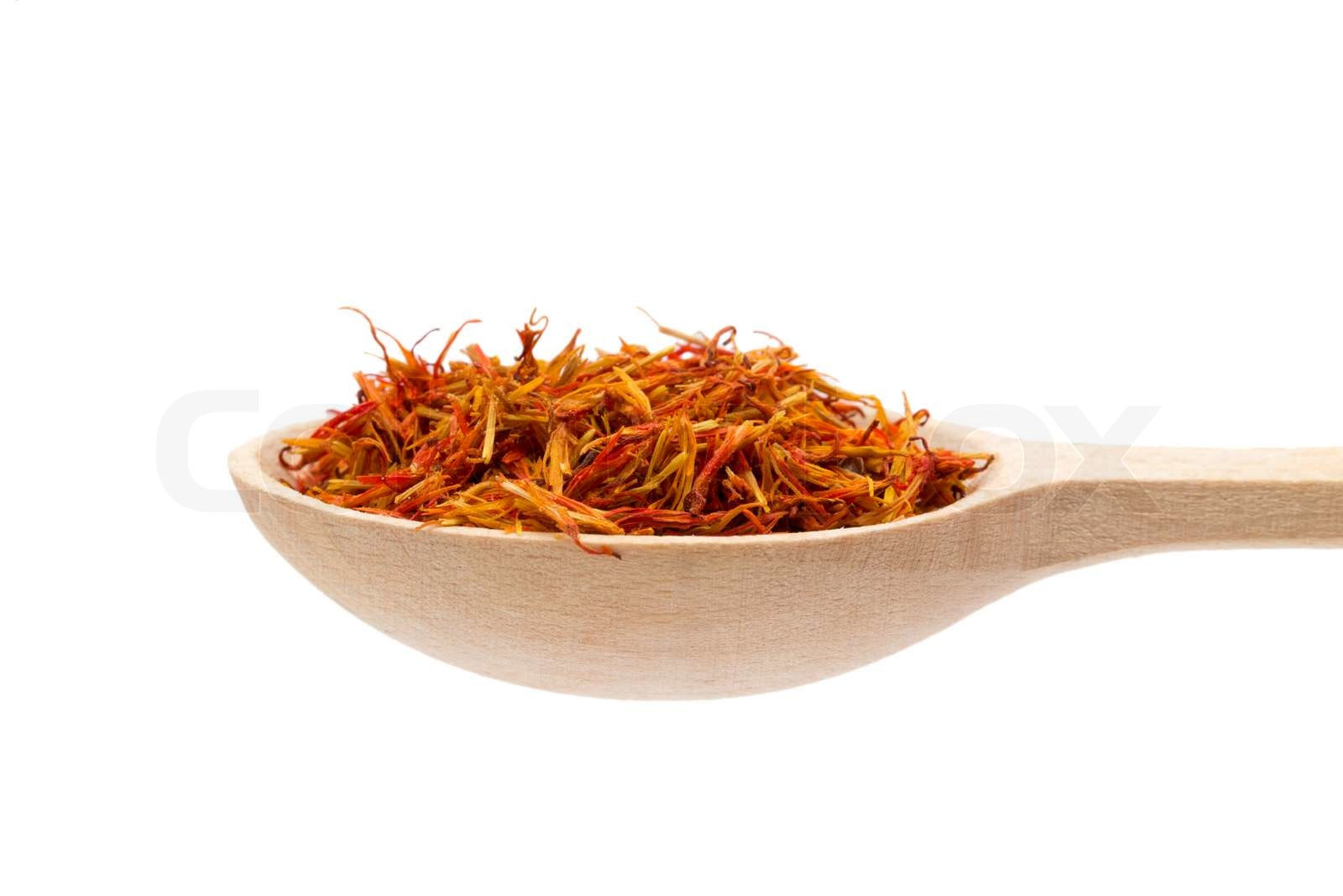 saffron spice Stock image Colourbox