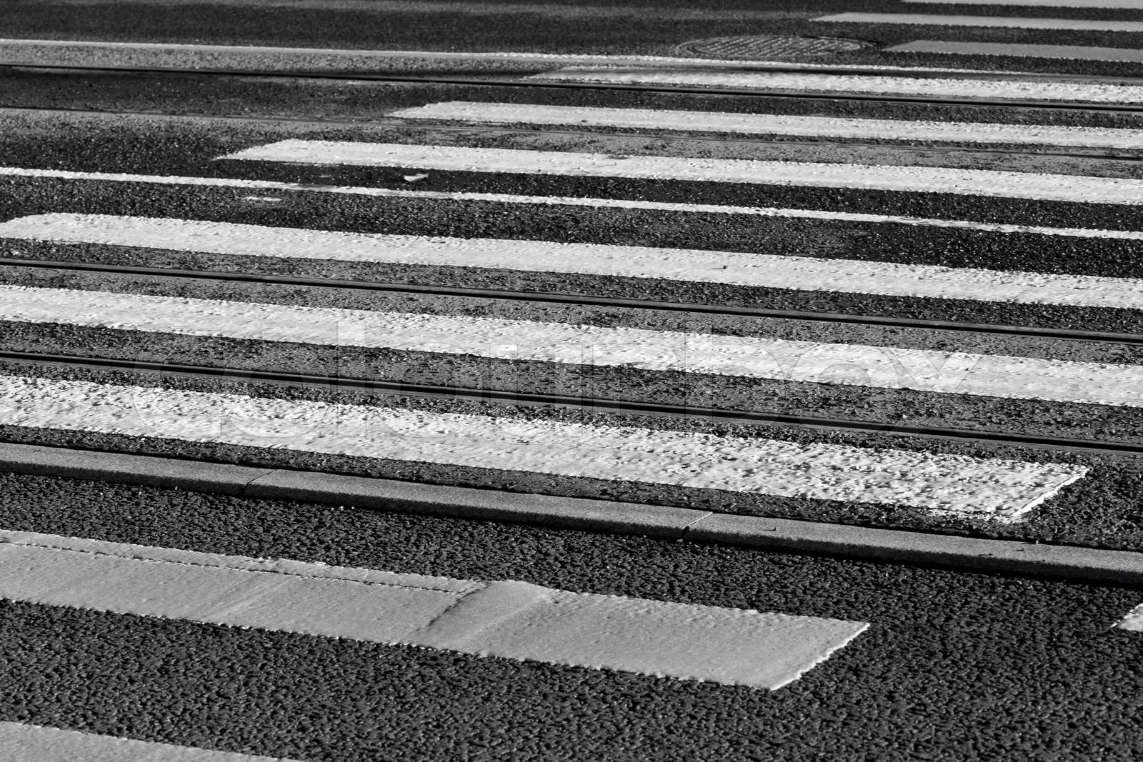 zebra crossing Stock image Colourbox