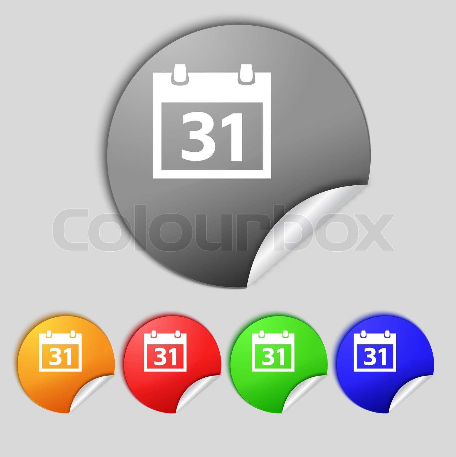 Koncept Dag Etiket Stock Foto Colourbox