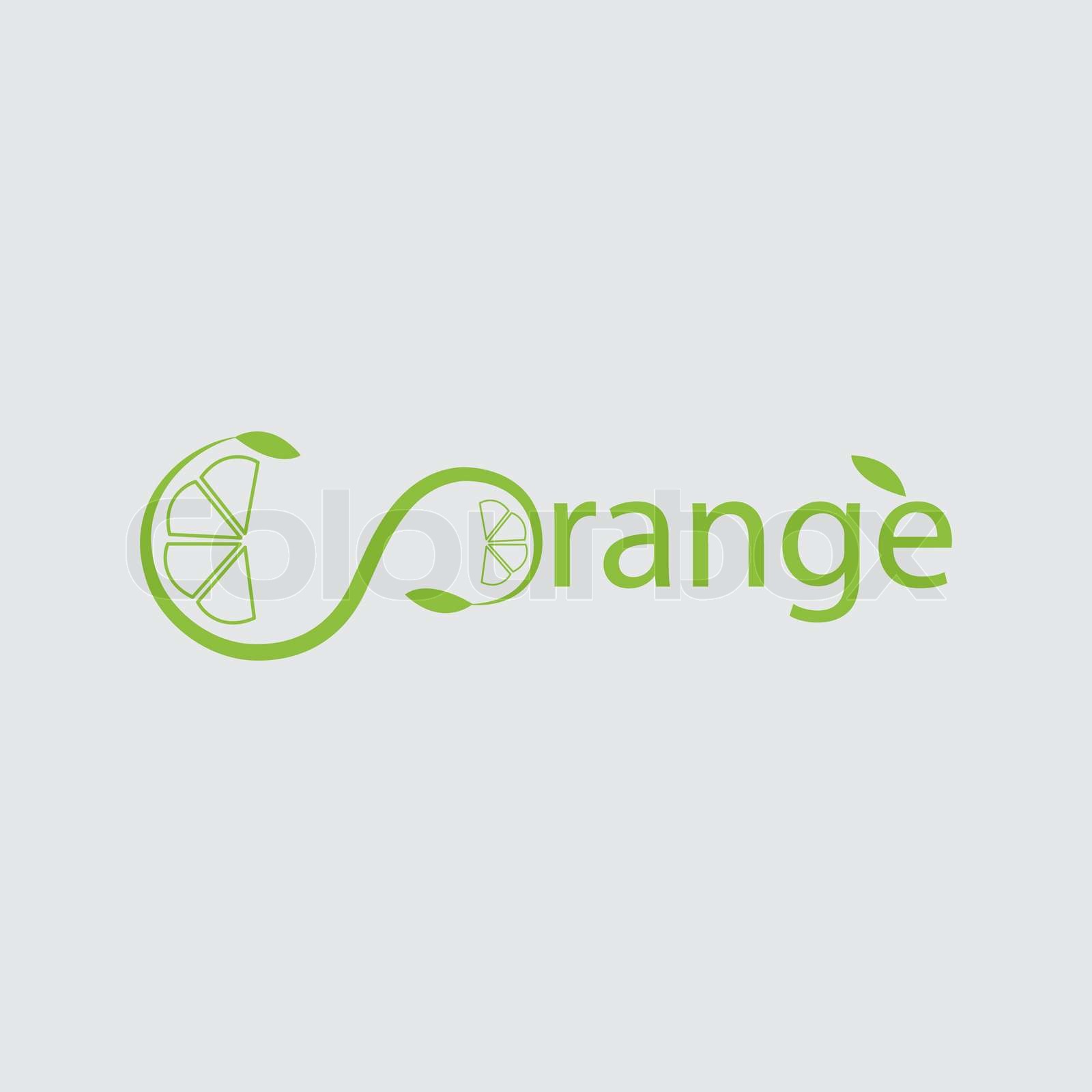 icon orange | Stock vector | Colourbox