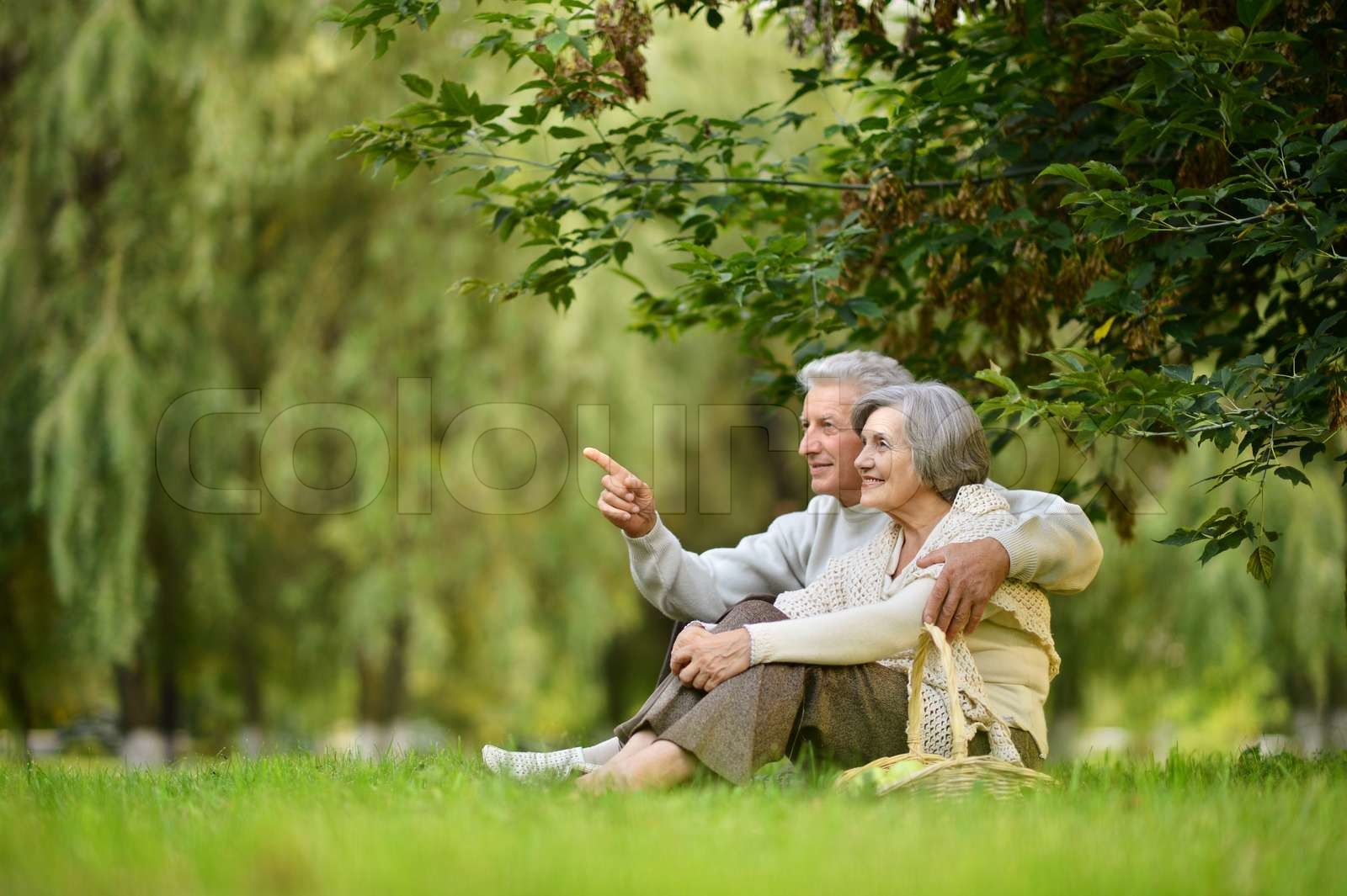 happy old people | Stock image | Colourbox