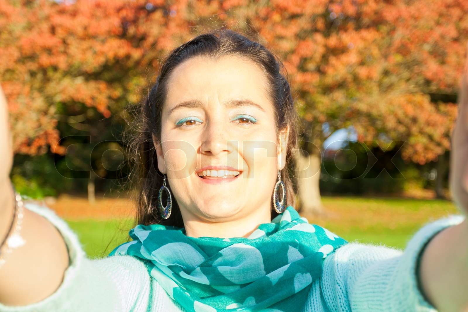  Woman selfie | Stock image | Colourbox