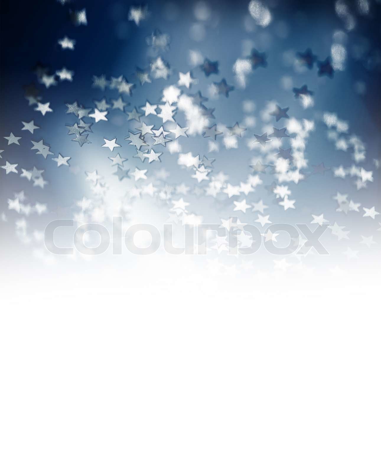 Starry Border Stock Image Colourbox