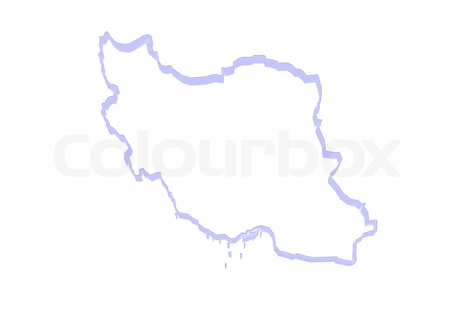 Modern Day Map Of Iran