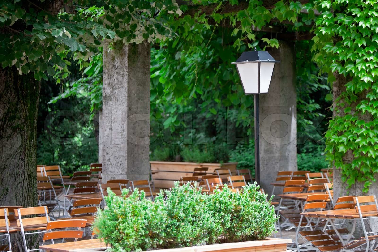 Green park Munich, Germany Stock image Colourbox