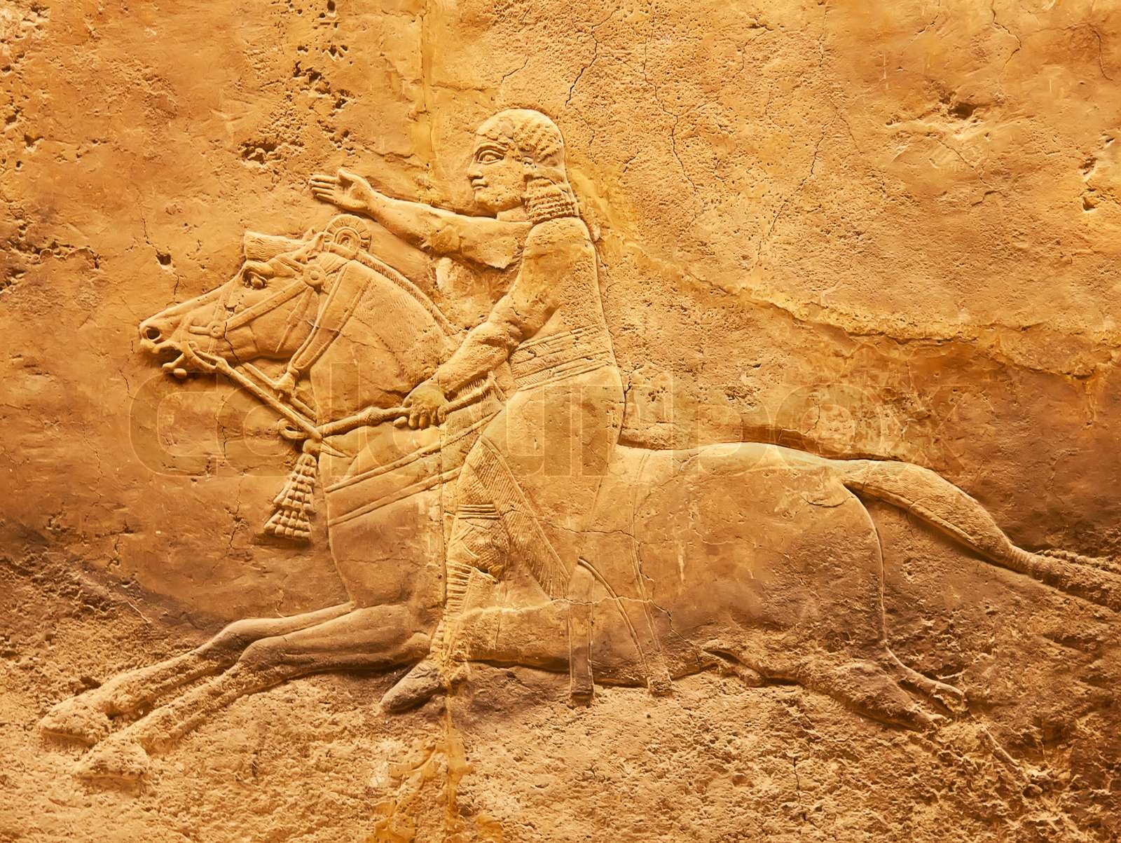 Sumerian artifact | Stock image | Colourbox