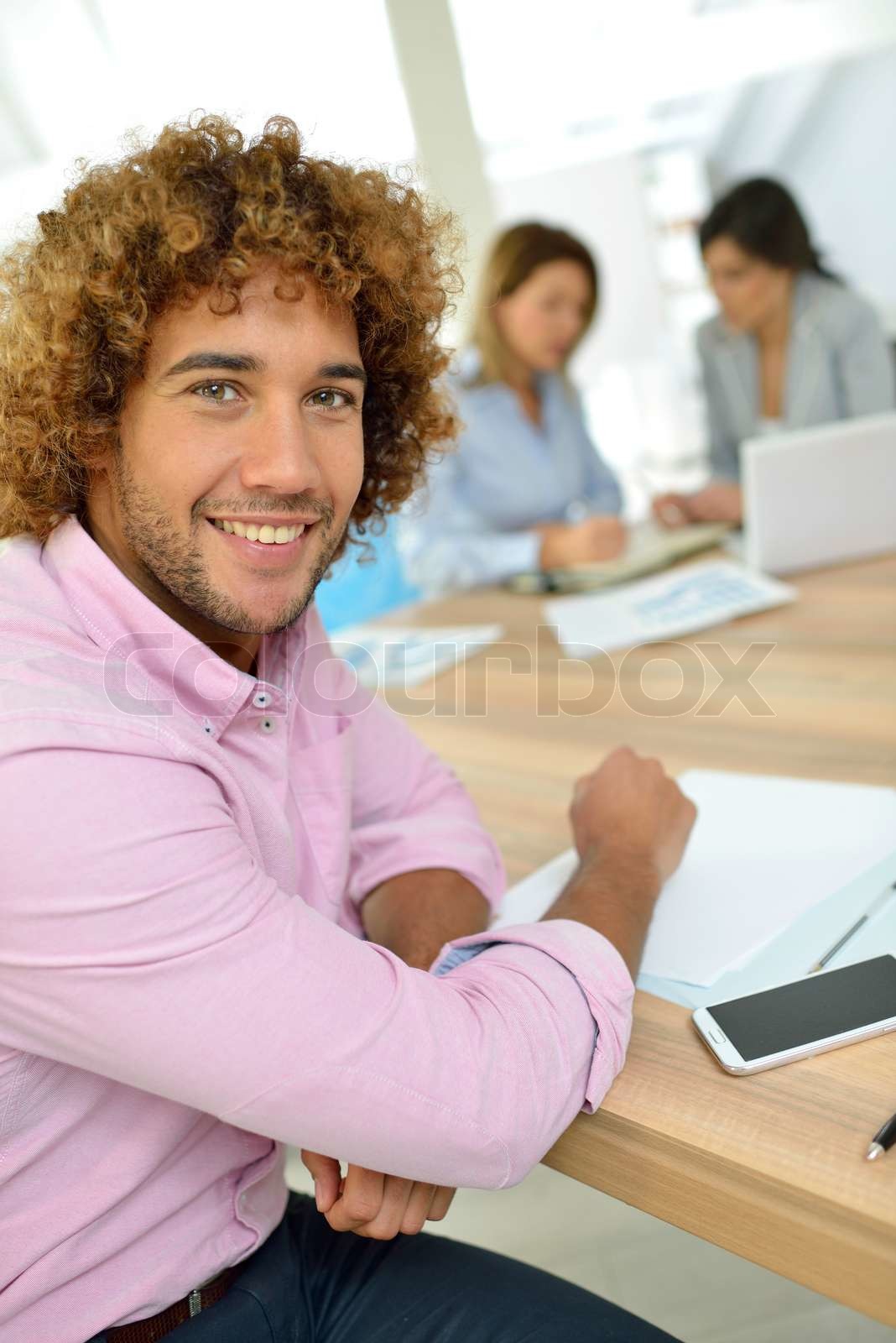 business, businessman, colleagues Stock image Colourbox