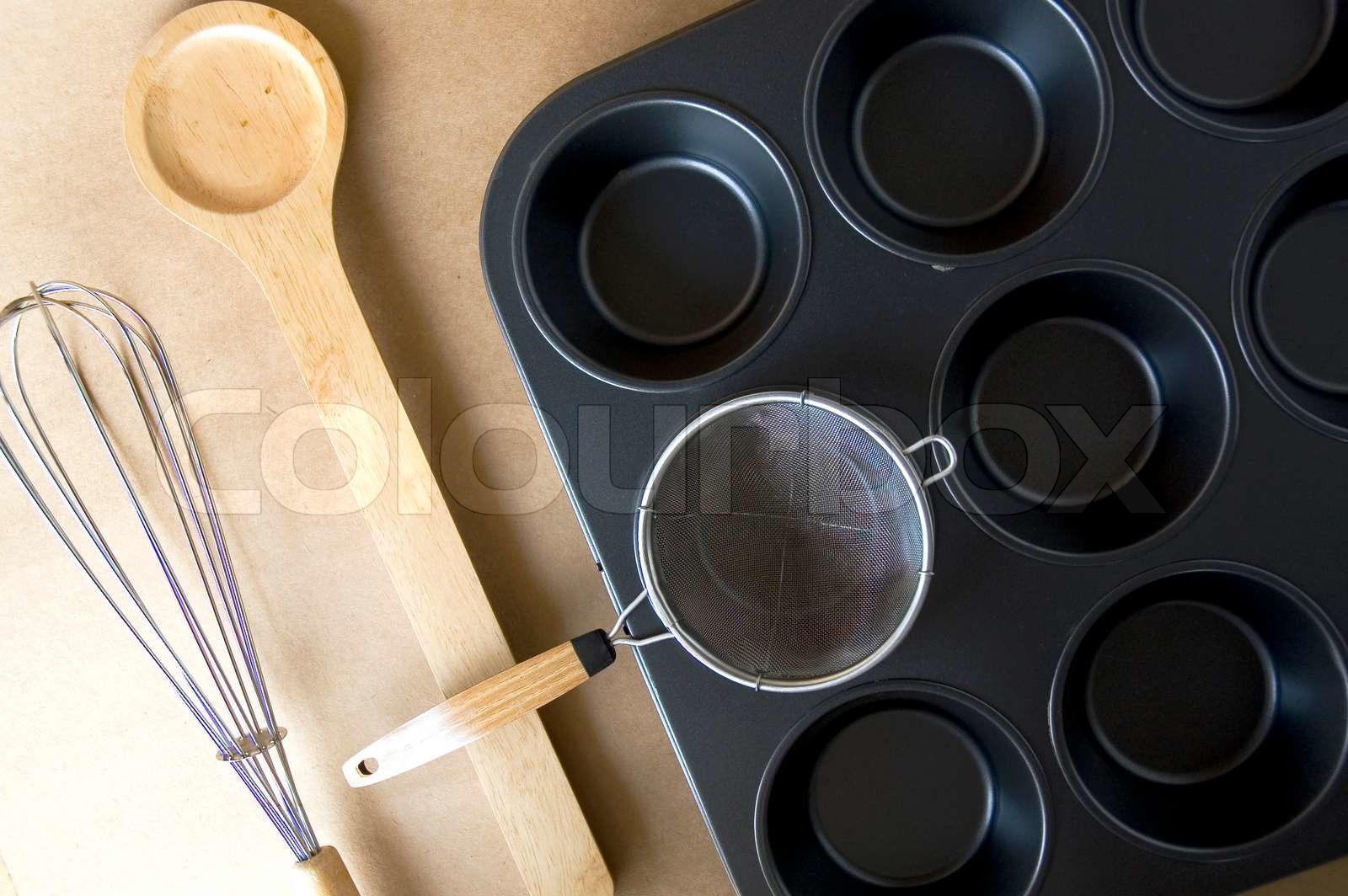 bakery utensil Stock image Colourbox