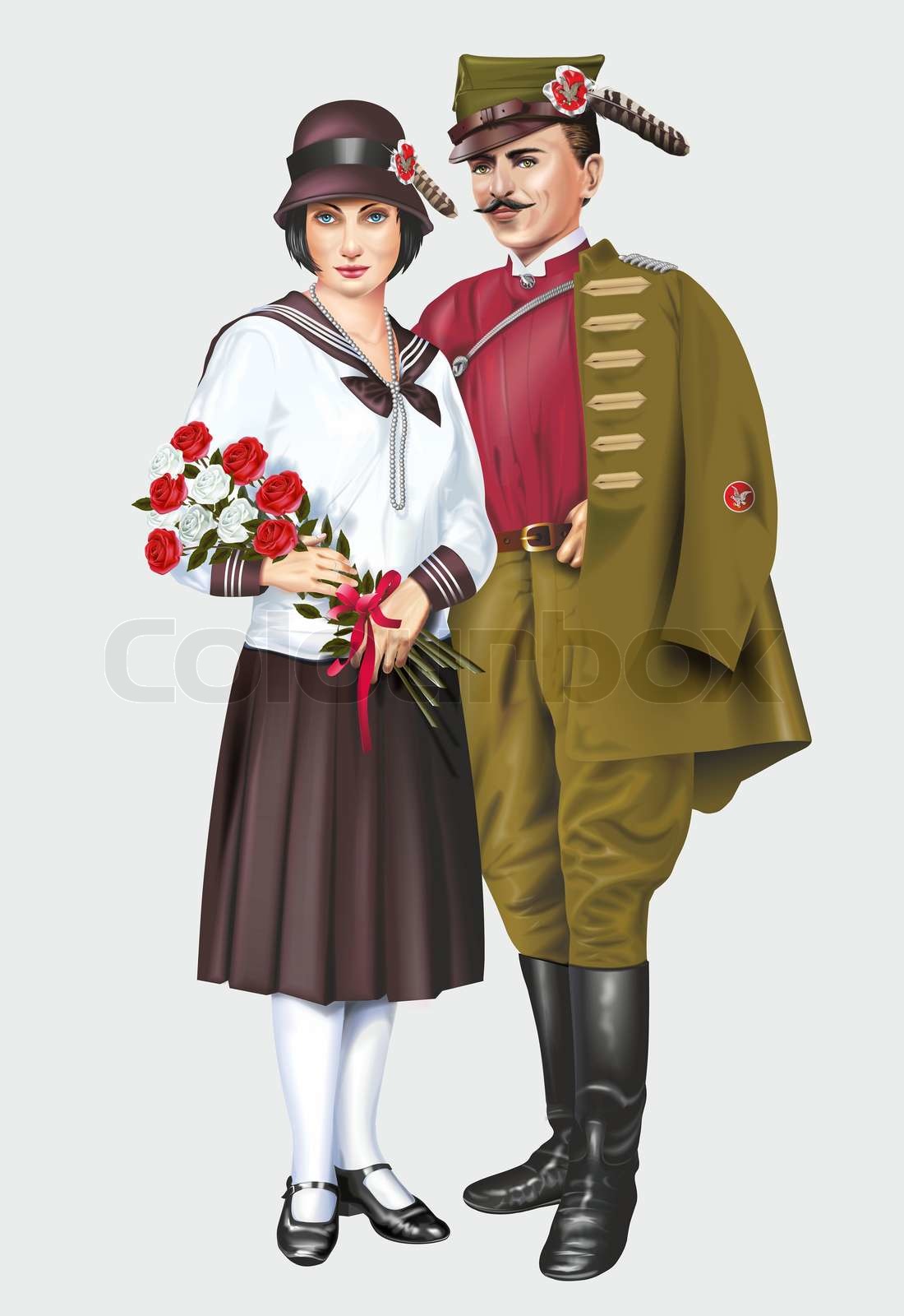 Sokol Traditional Costume | Stock image | Colourbox