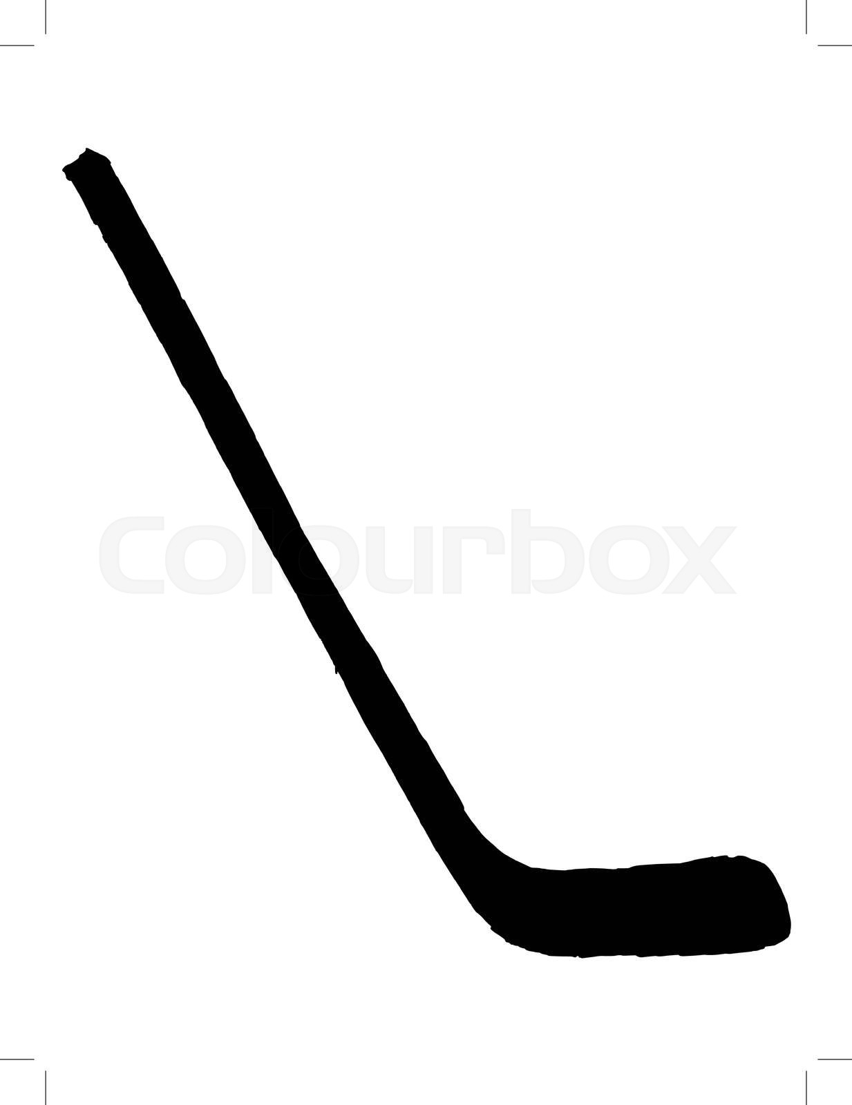 hockey stick | Stock vector | Colourbox