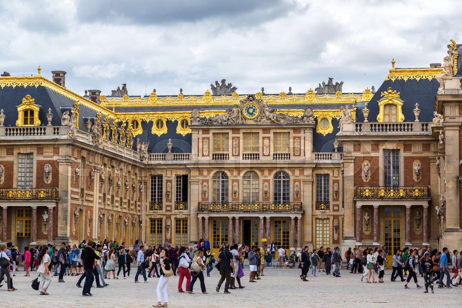 Famous palace Versailles Stock image Colourbox