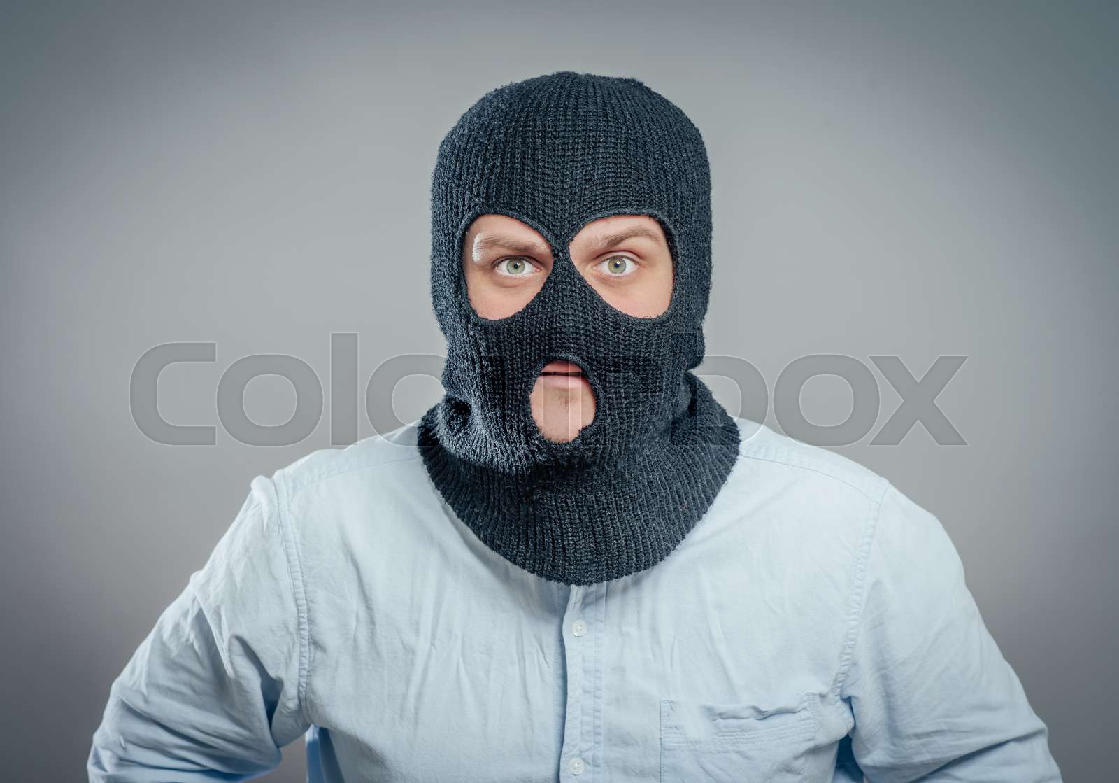 maskeret, mafia, domfælde | Stock foto | Colourbox