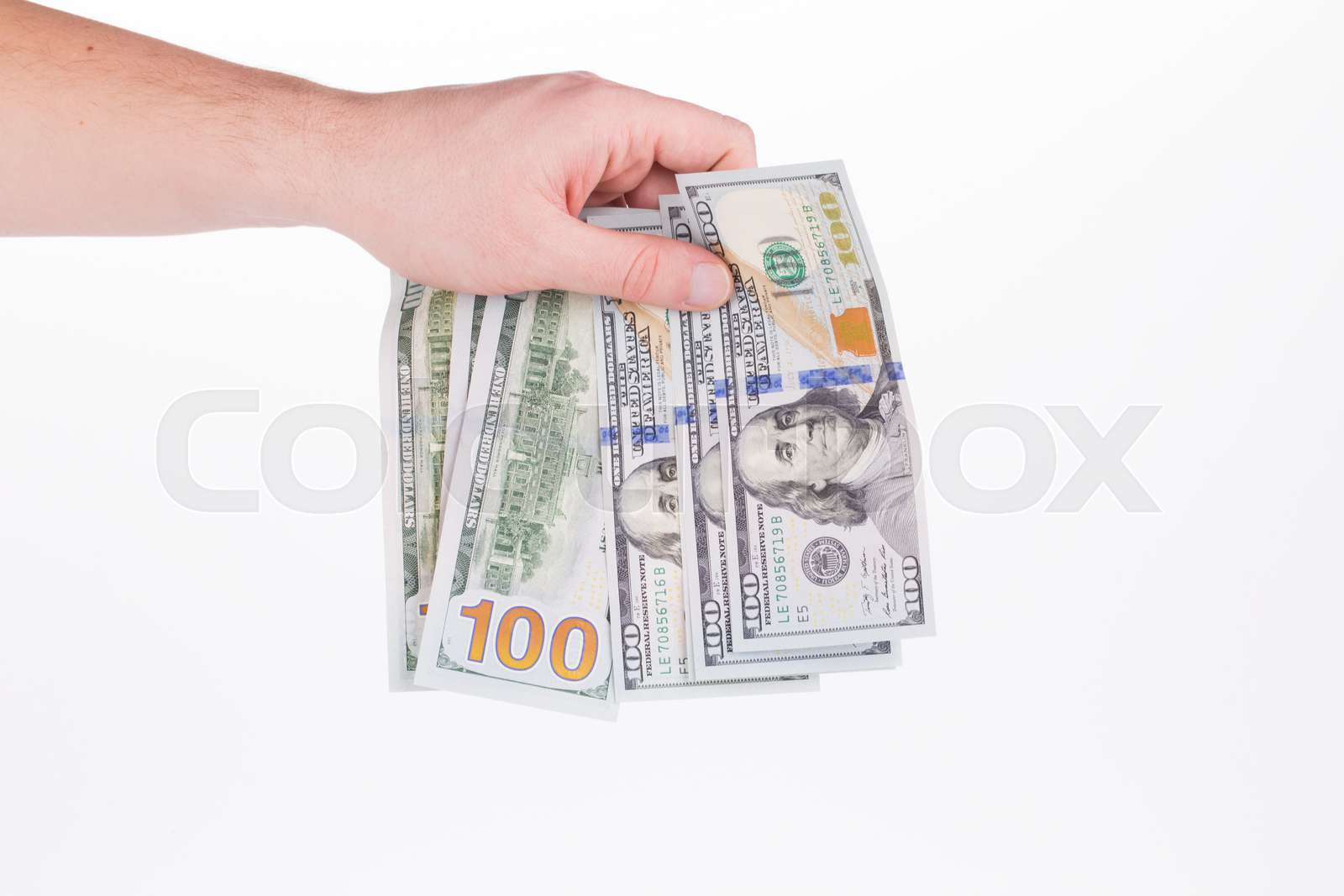 dollar, finanz, bargeld Stock Bild Colourbox