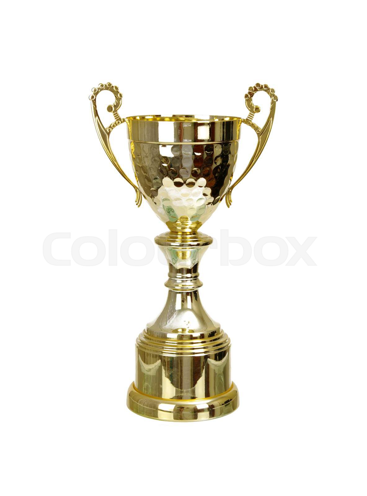 golden cup Stock image Colourbox