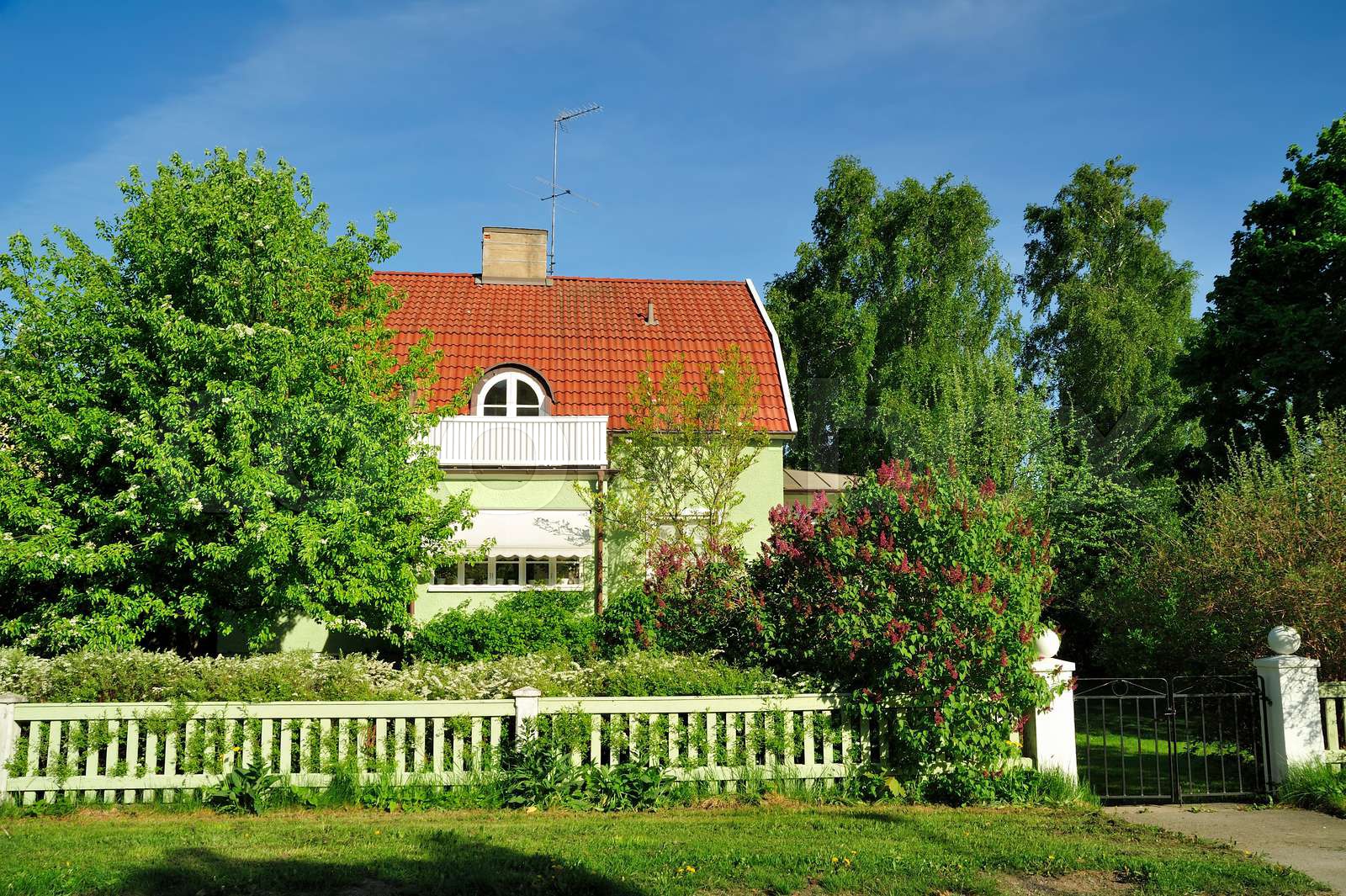 Swedish housing | Stock image | Colourbox