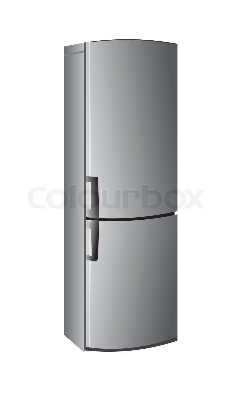 realistische Kühlschrank - Vektor | Stock-Vektor | Colourbox