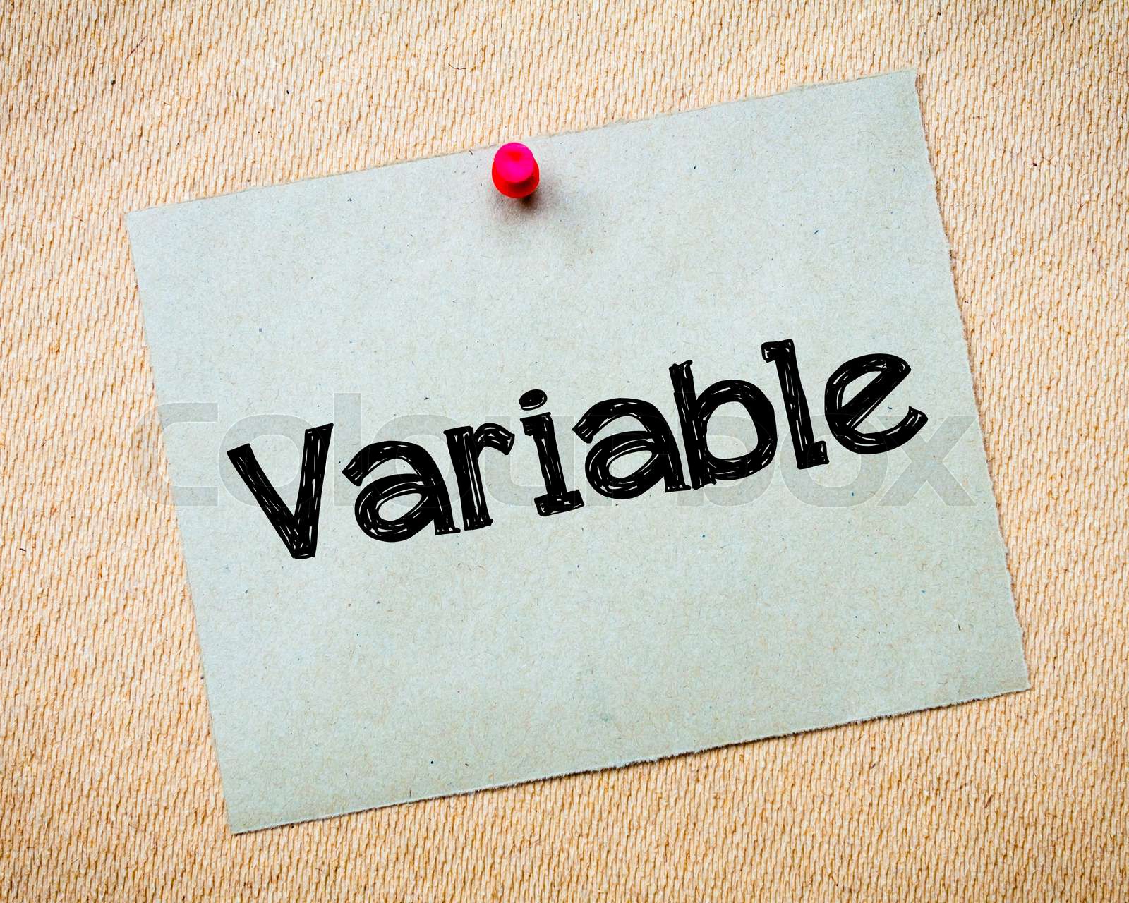 Variable Stock image Colourbox