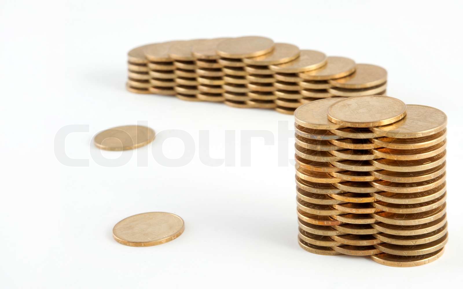 The ukrainian national currency stock image colourbox