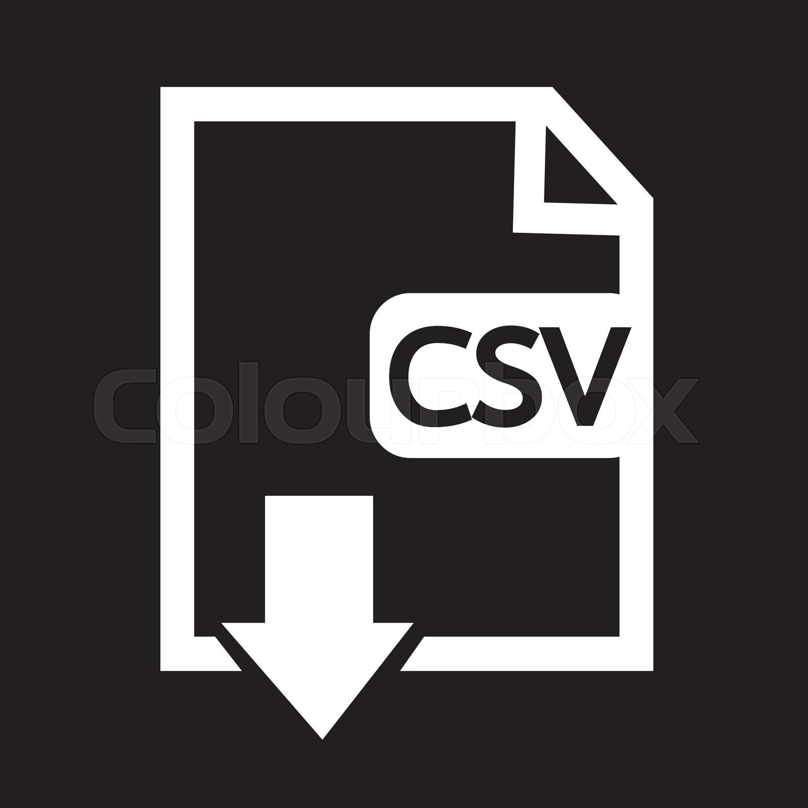 Csv File Icon