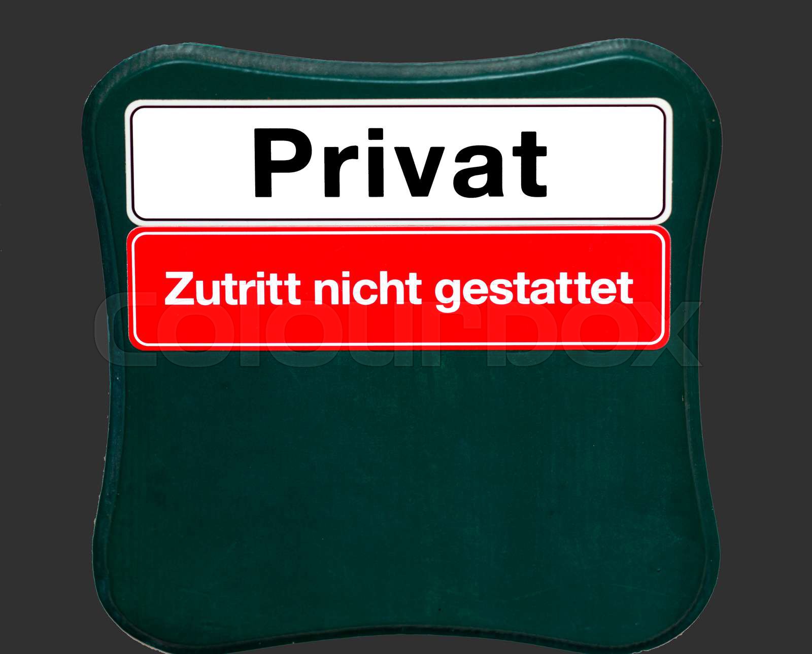 Text plate. Text plate