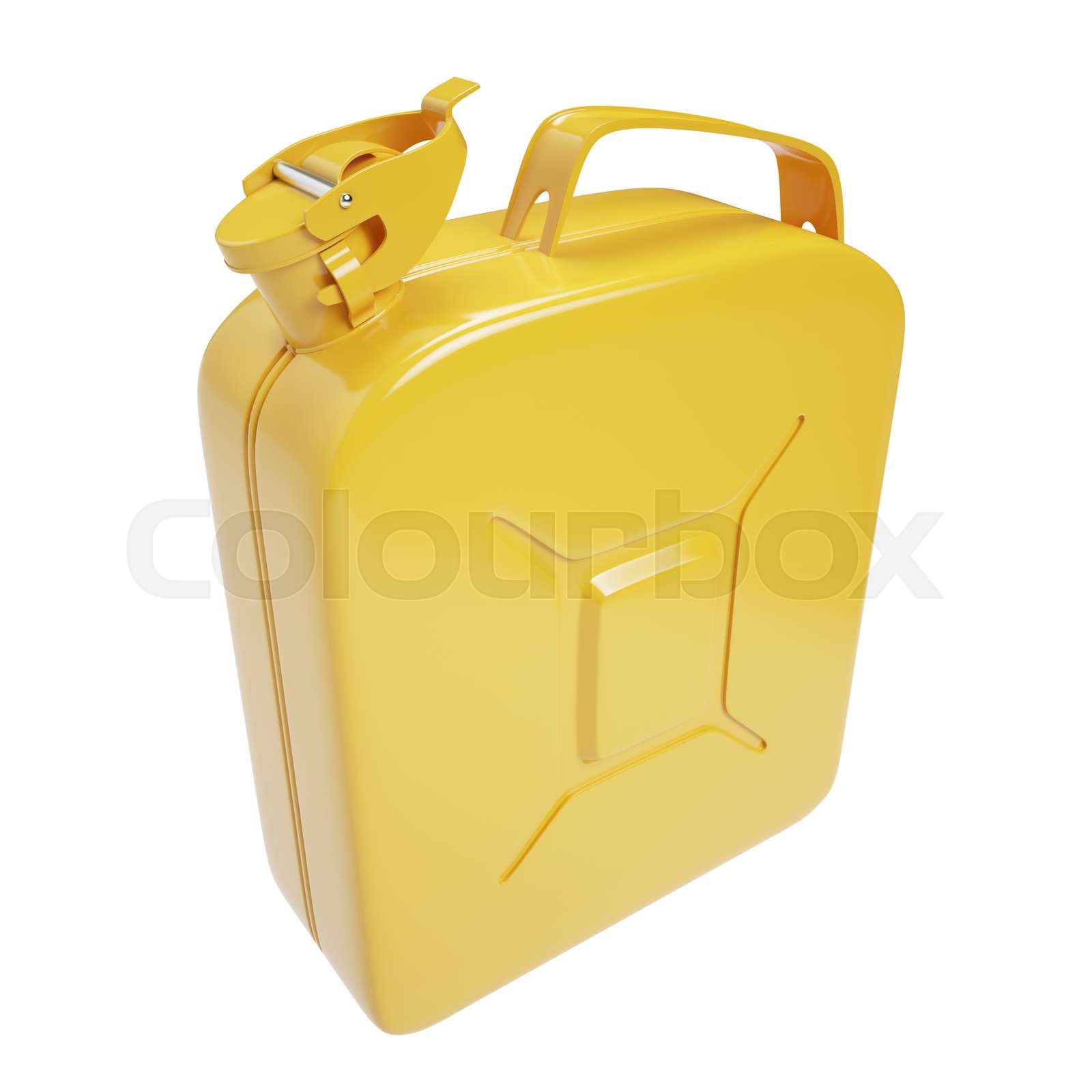 Canister for fuel. | Stock image | Colourbox