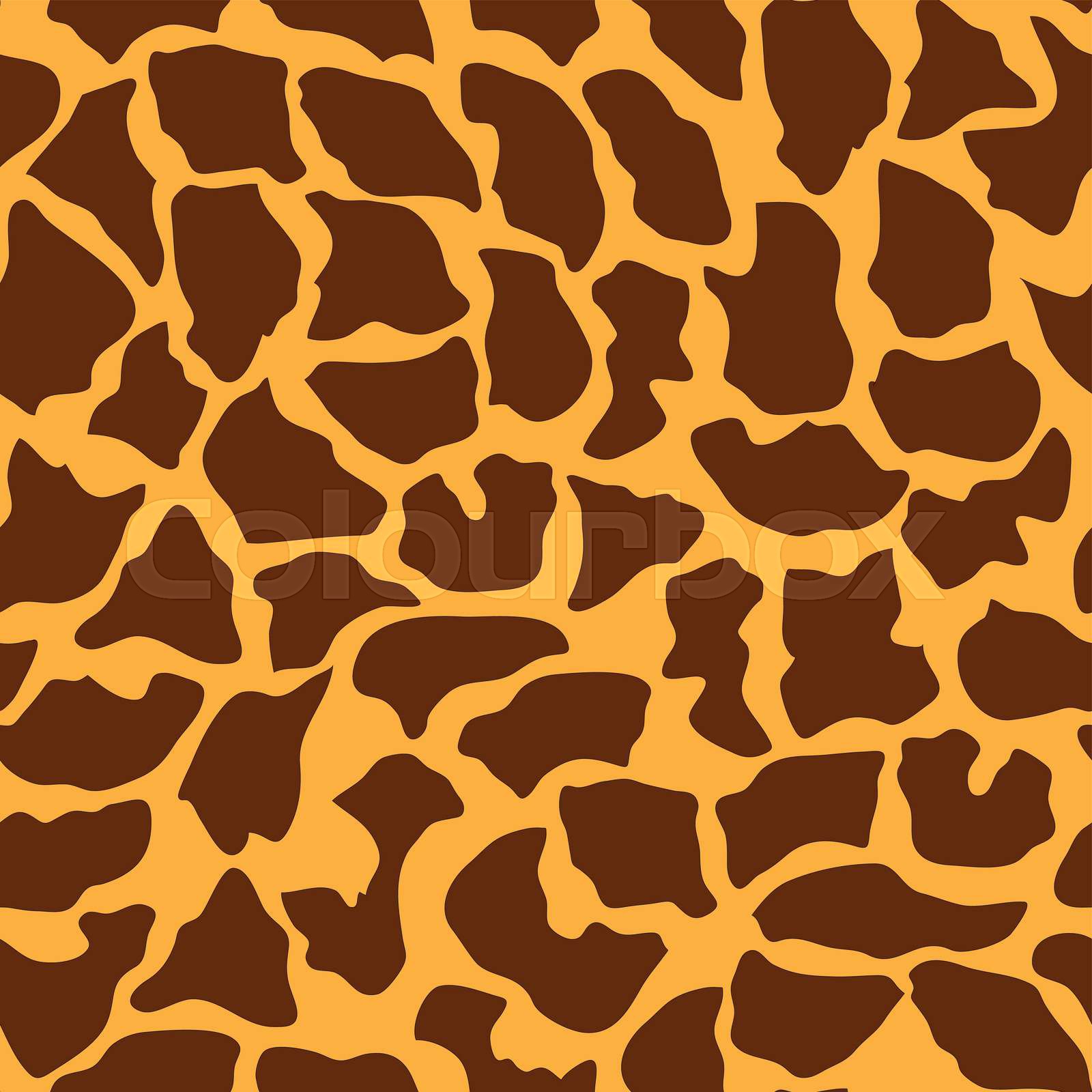 Seamless animal pattern for textile design. | Stock vector | Colourbox