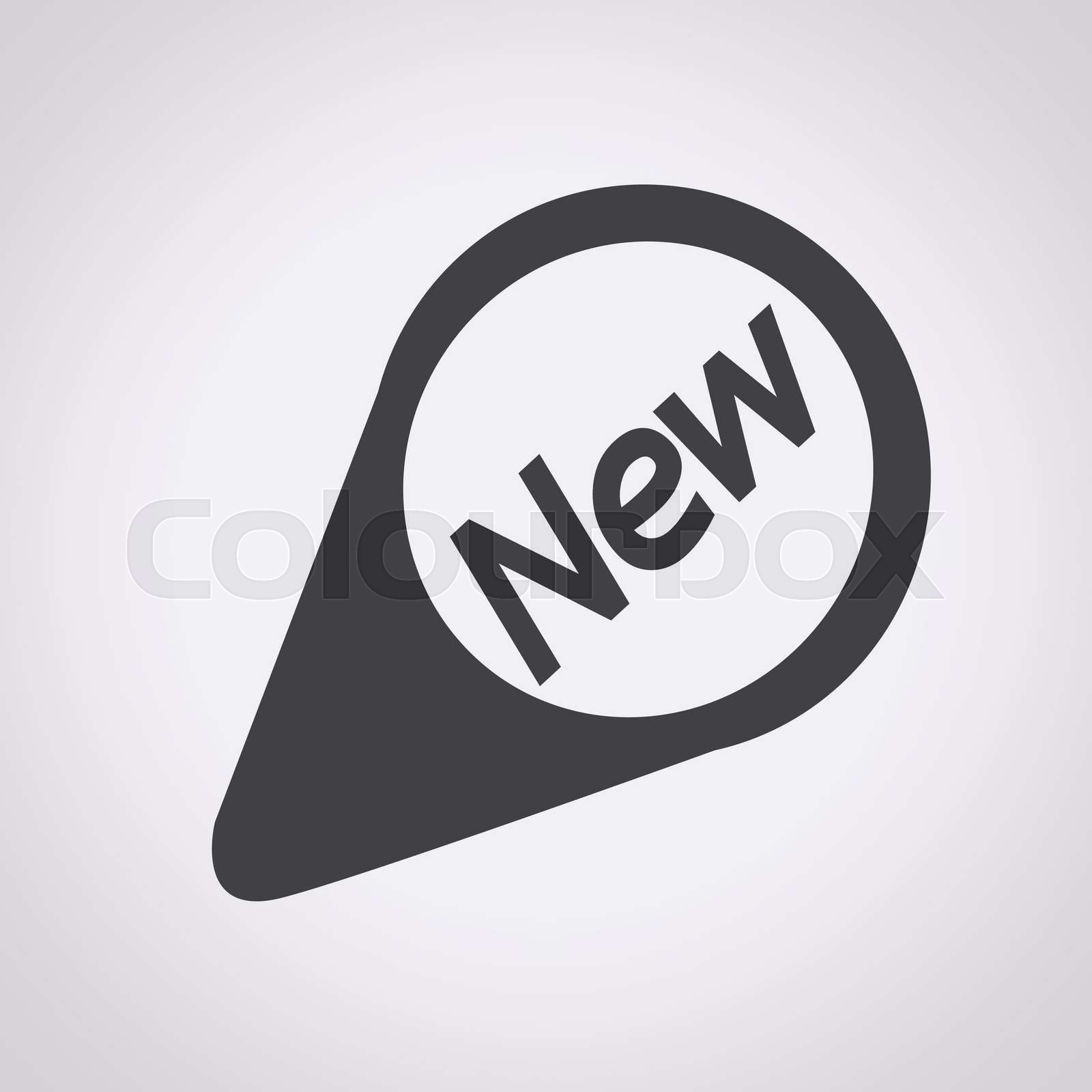 New icon design | Stock vector | Colourbox