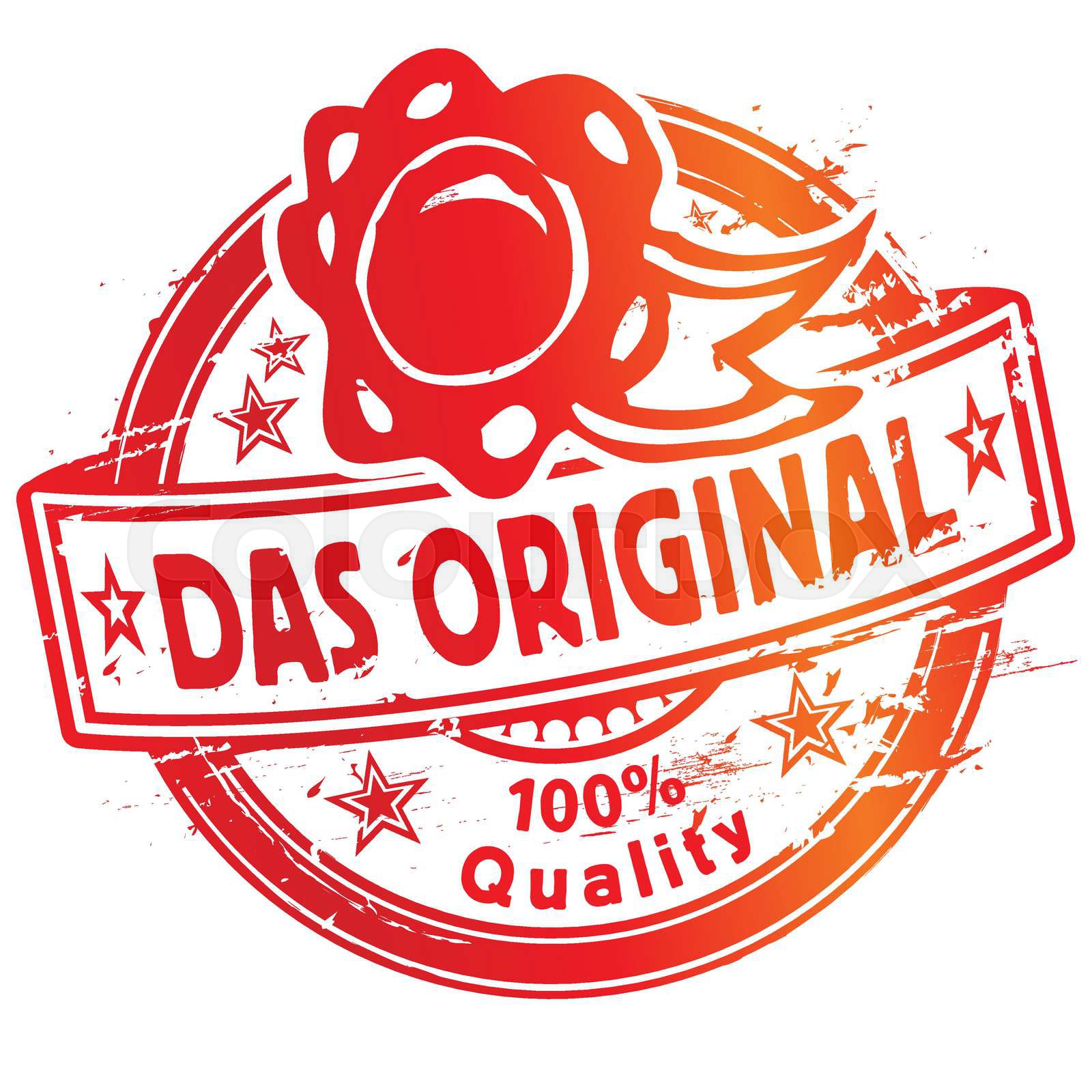 Stempel das Original StockVektor Colourbox