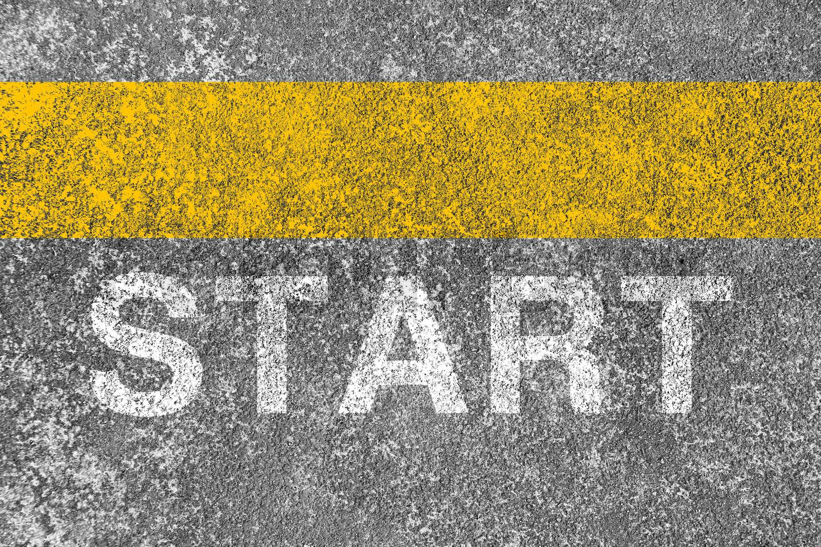 Start Line | Stock image | Colourbox