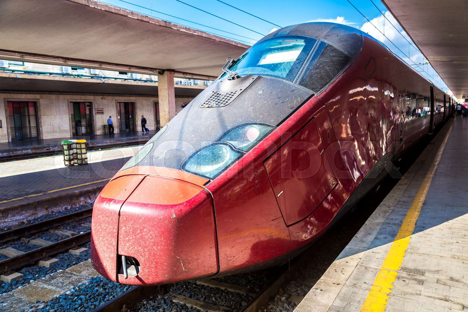 Florence train station Santa Maria Novella | Stock image | Colourbox