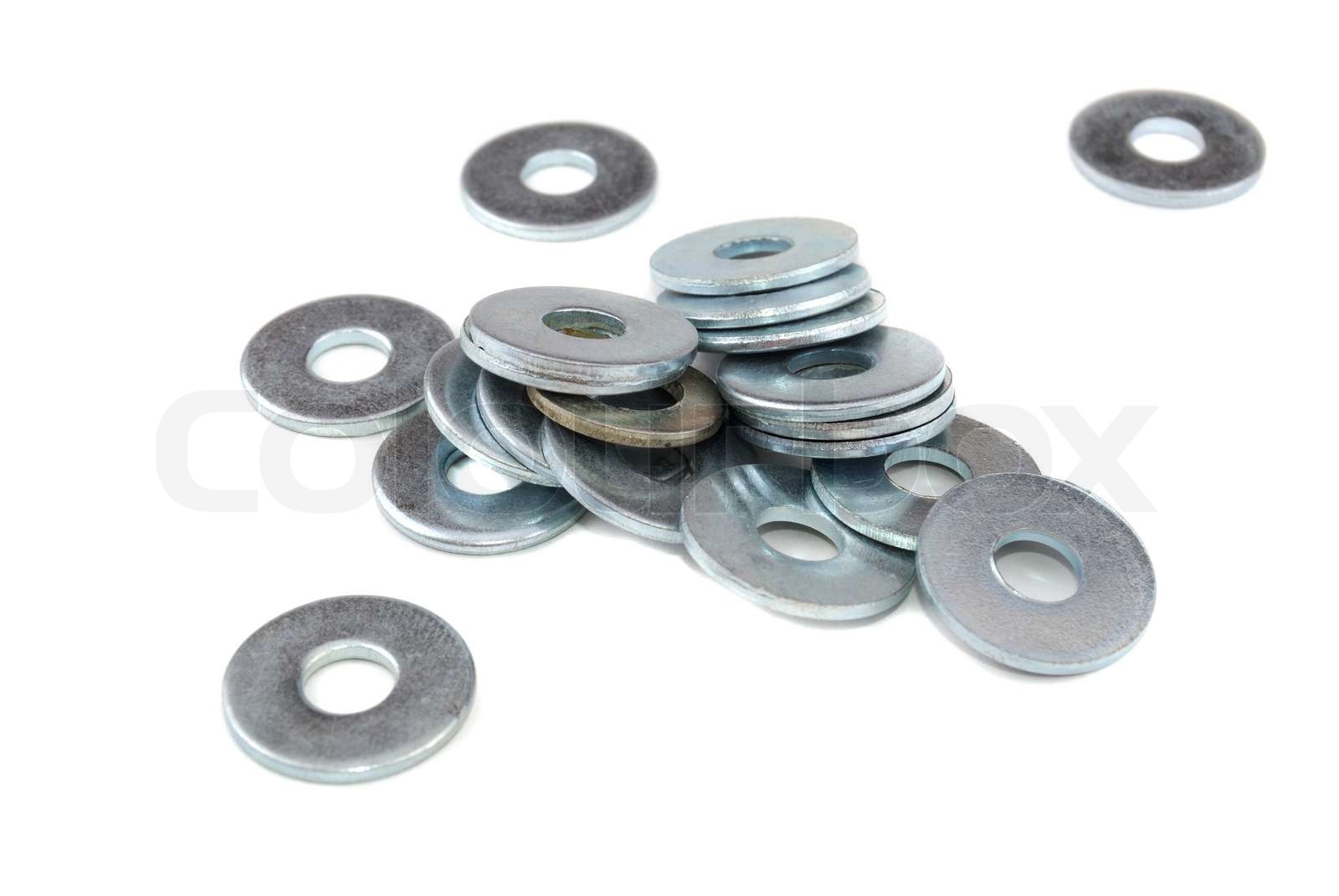 Metal washers for strengthening of mechanical connections at technical ...